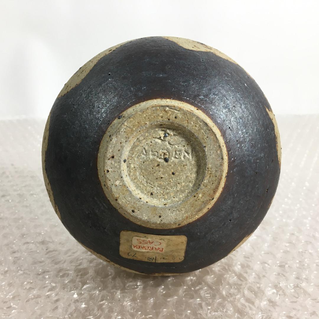 ○Barbara cass ドイツ巨匠 ベルリン 花瓶 ポッテリー 1921年生