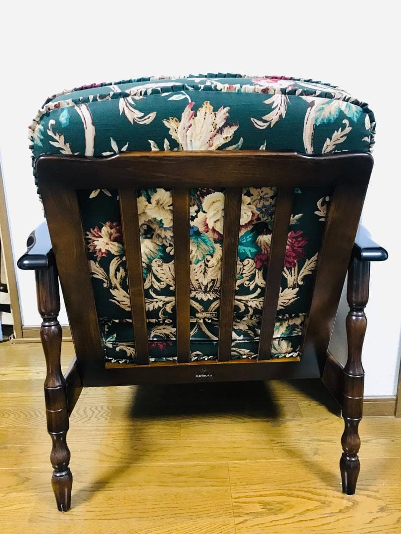 【美品】カリモク　一人用椅子