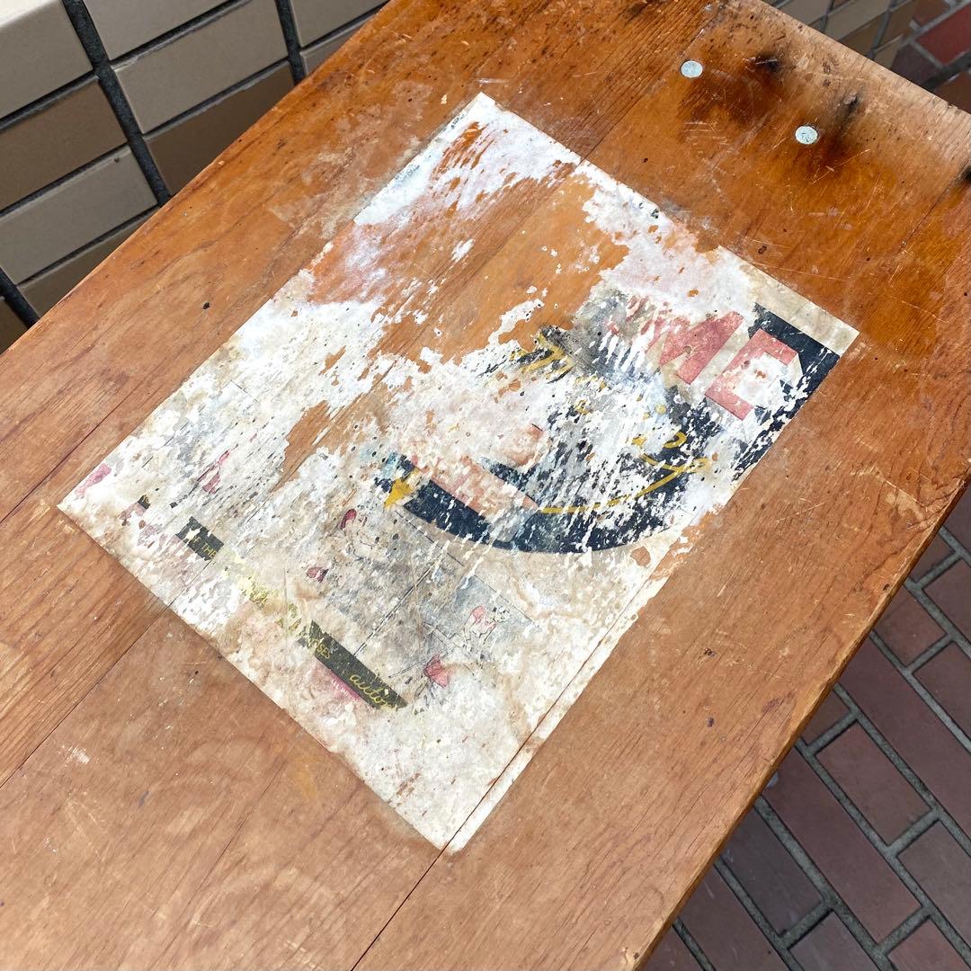 アイロン台★アウトドアテーブル★ビンテージUSAアンティーク★アメリカ店舗什器