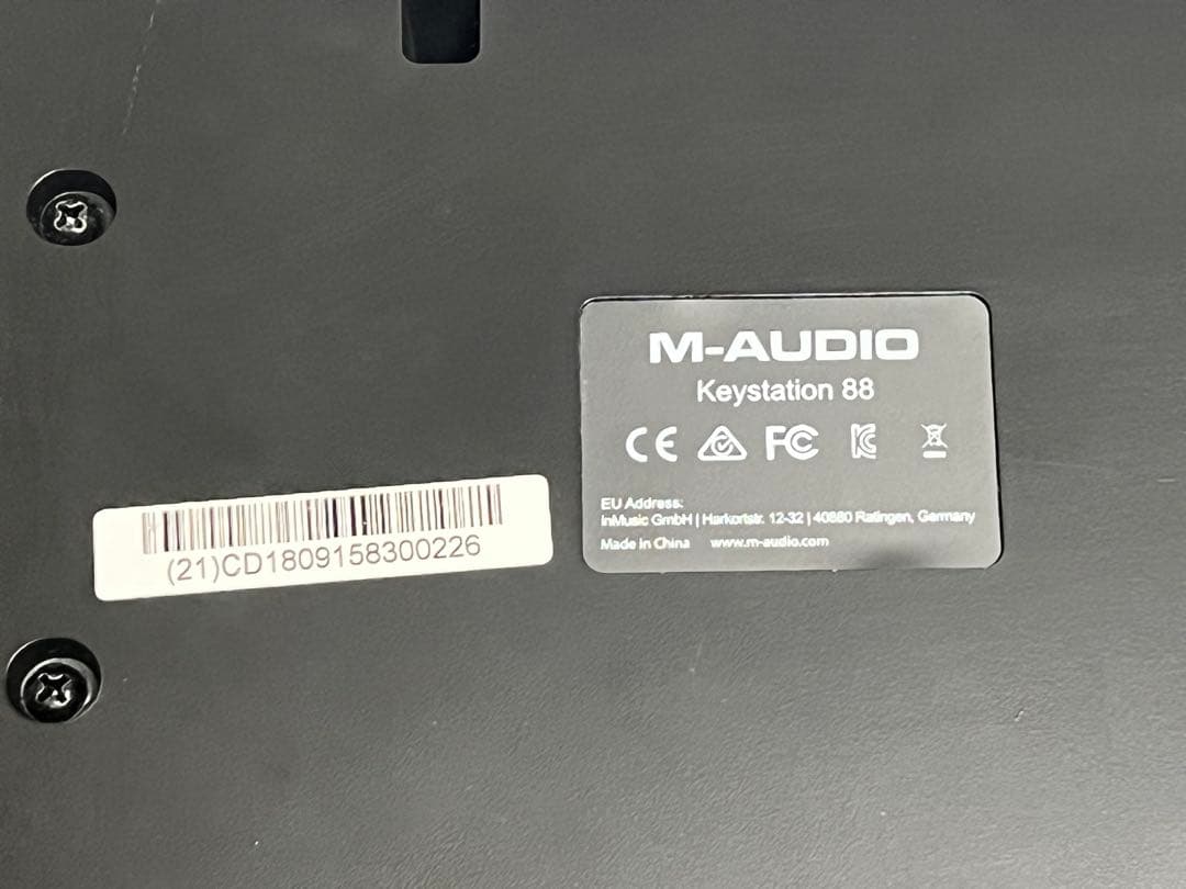 【即日発送】M-AUDIO MIDIキーボード keystation 88 鍵盤