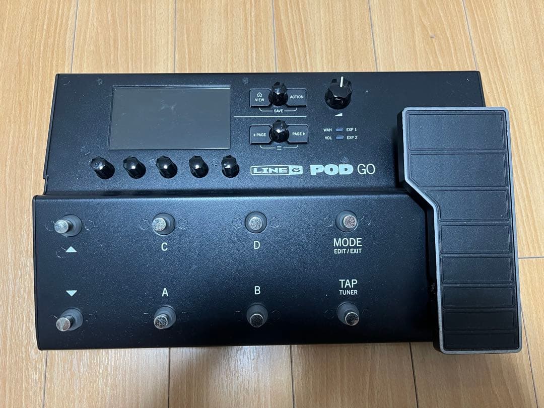LINE6 POD GO（最新アップデート、DYNAX IRインストール）