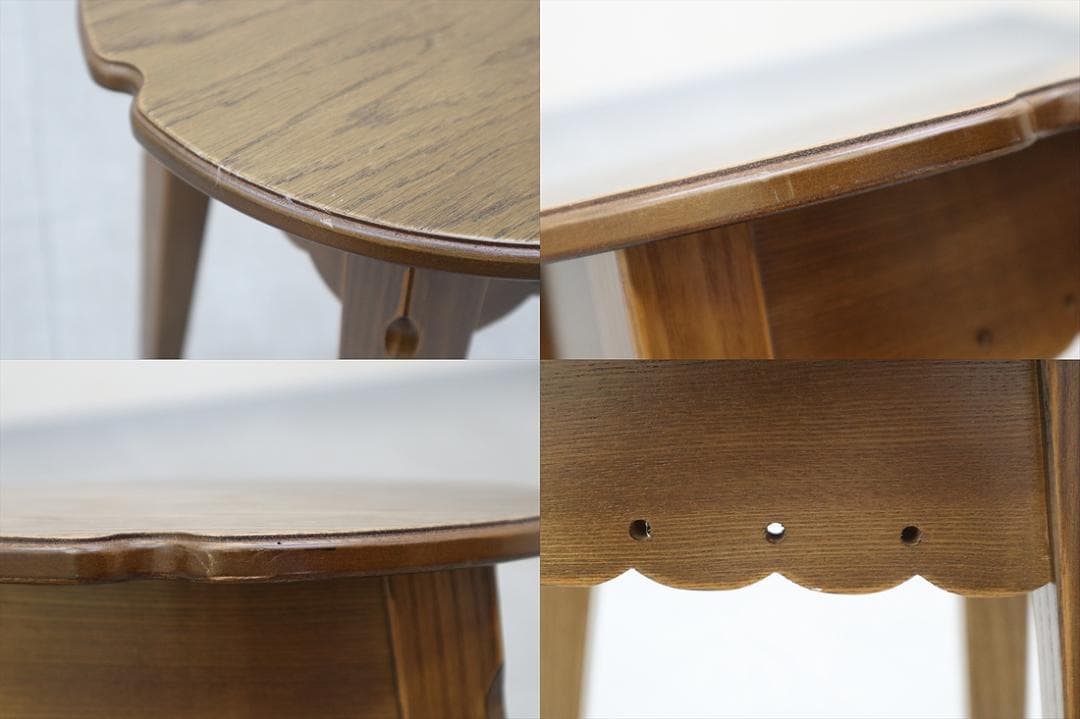 パリの雑貨屋 F-23 スツール 丸イス 丸椅子 木製 腰掛 椅子 玄関 チェア