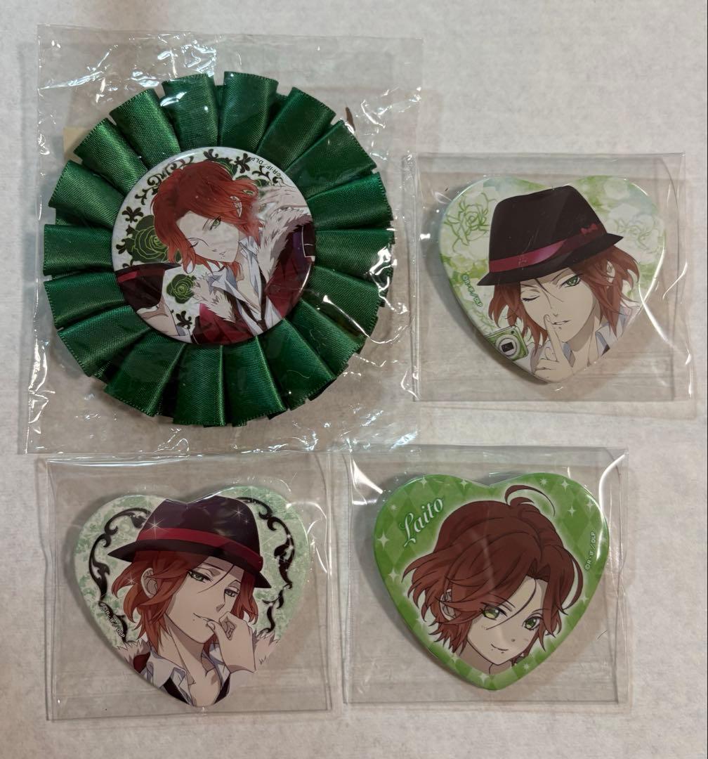 アニメ　ディアラバ　逆巻ライト　缶バッジ　セット