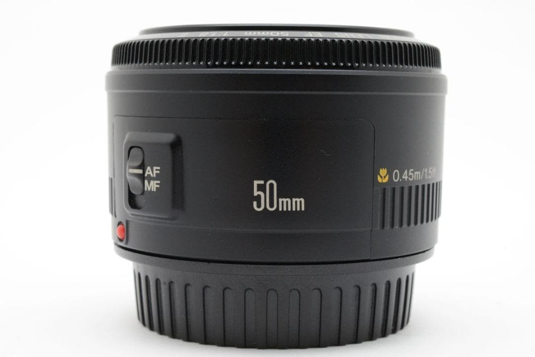 美品　Canon　EF 50mm F1.8 II　フィルター付き 単焦点レンズ