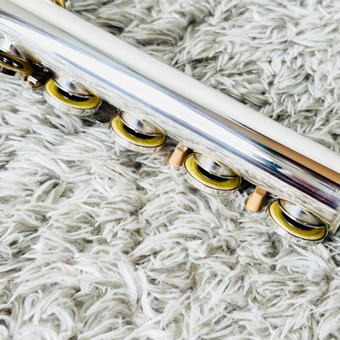 後期モデル ヤマハ フルート YFL-211 管楽器 Eメカ付き 良品 初心者