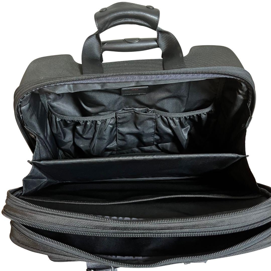 TUMI ビジネスキャリー 2輪キャリーバッグ PCスリーブ・ポーチ付属