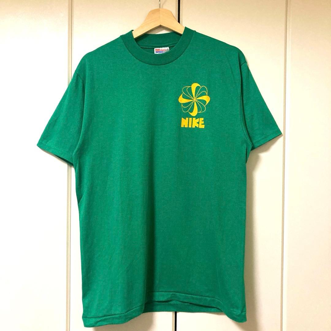 1*1様 超希少 Hanes NIKE ヘインズ USA製 風車 ゴツナイキ T