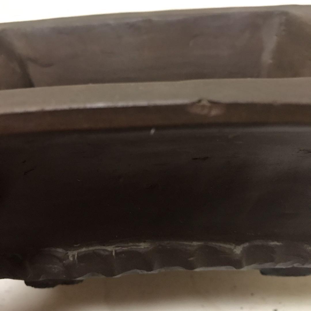 盆栽鉢　時代陶一手捻り盆栽鉢小品盆栽山野草鉢植木鉢多肉植物