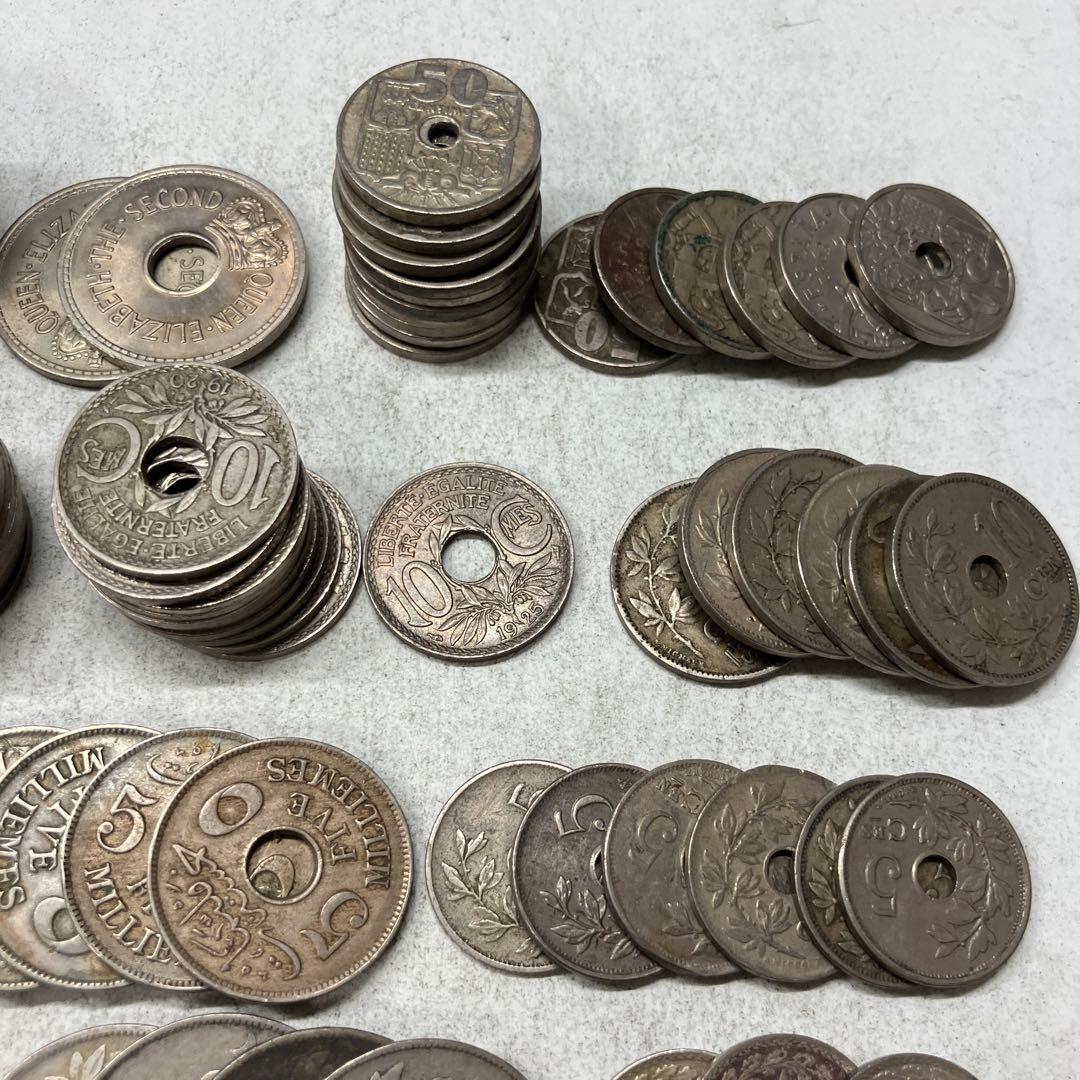 穴あき　　穴銭　硬貨　古銭　まとめ売り