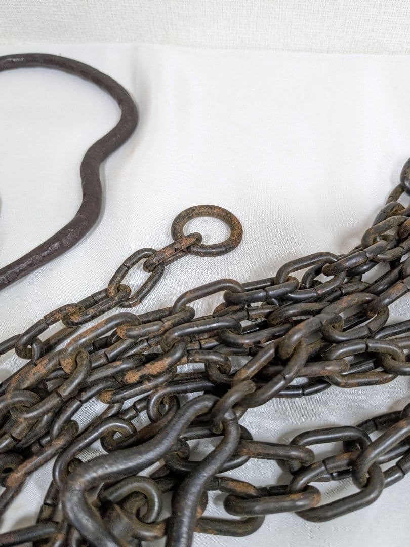 茶道具 釣釜道具 釣手釜鎖