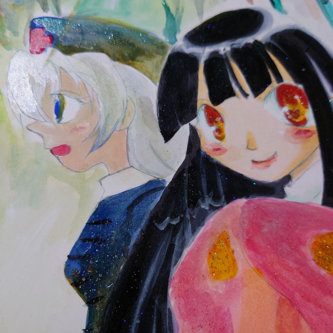 鈴仙・優曇華院・イナバ、因幡てゐ イラスト原画