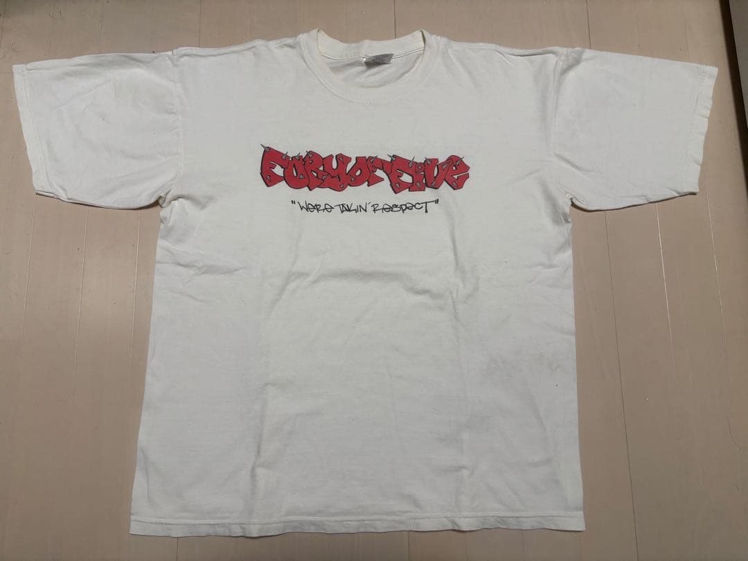 Fury of five Tシャツ　XL NYHC NJHC 90s