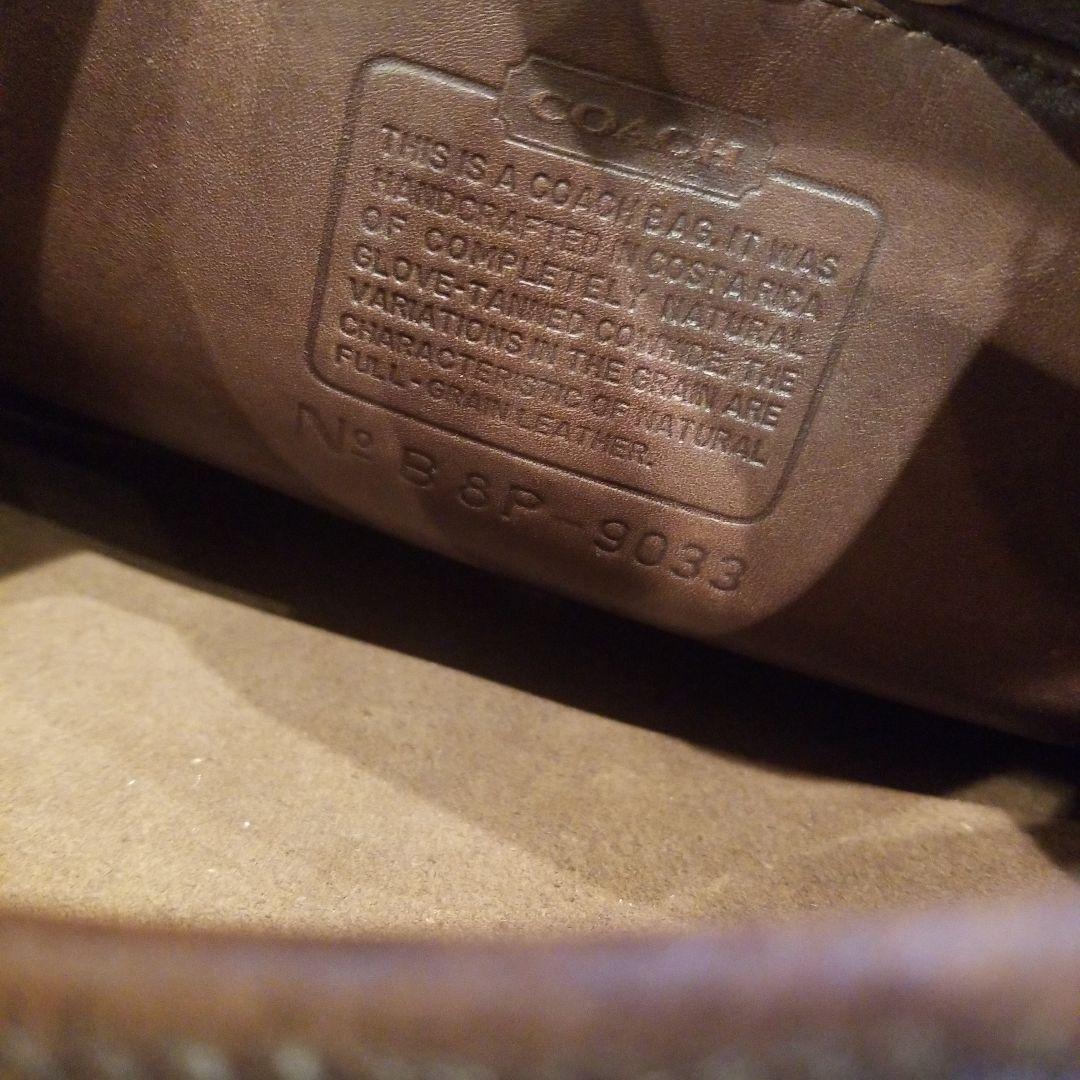 コーチ coach オールドコーチ エルゴ ショルダーバッグ　 9033