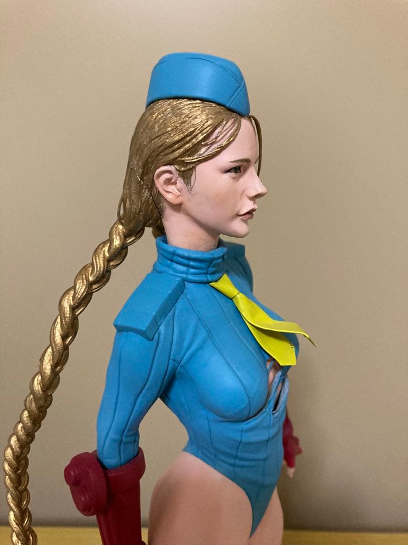 キャミィ フィギュア 青 コスチューム　30cm