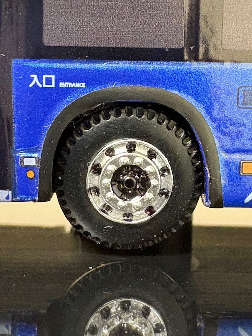 横浜市営バス　ベイサイドブルー　模型