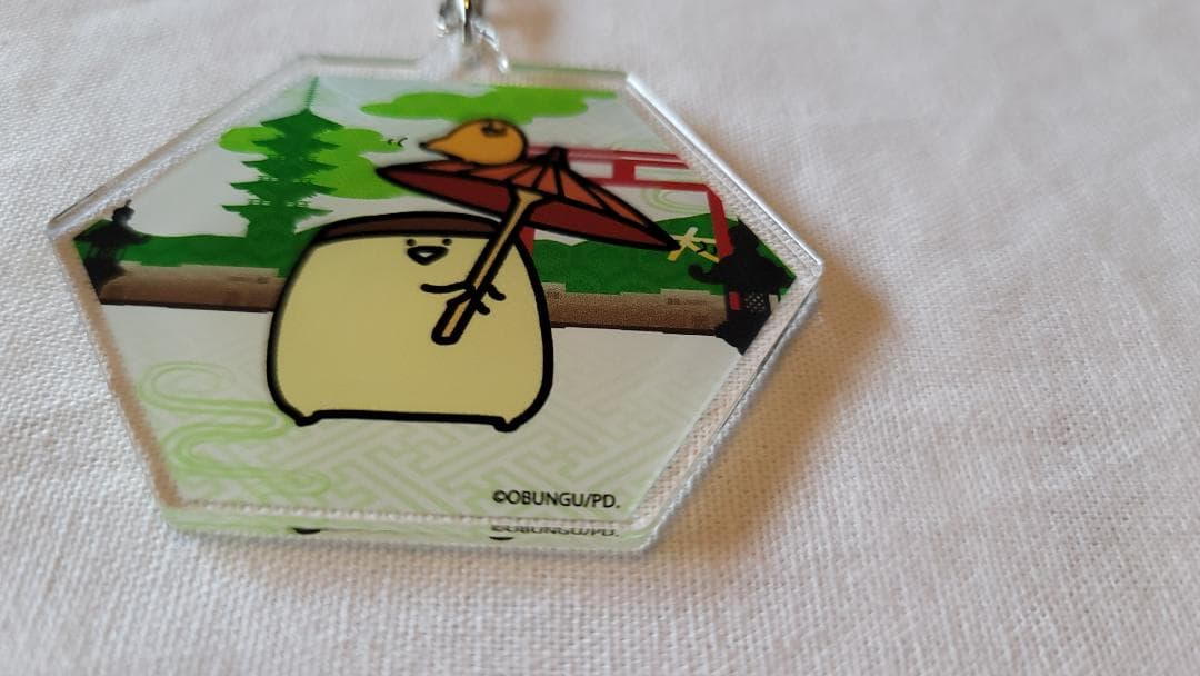 お文具といっしょ 京都バージョンなのです アクリルキーホルダー ６個まとめ売り