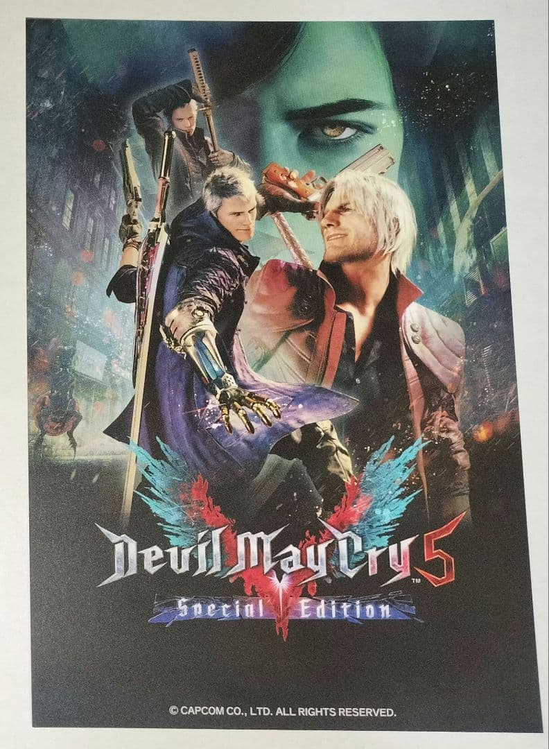 デビルメイクライ ポストカード 特典 その2 カプコンストア