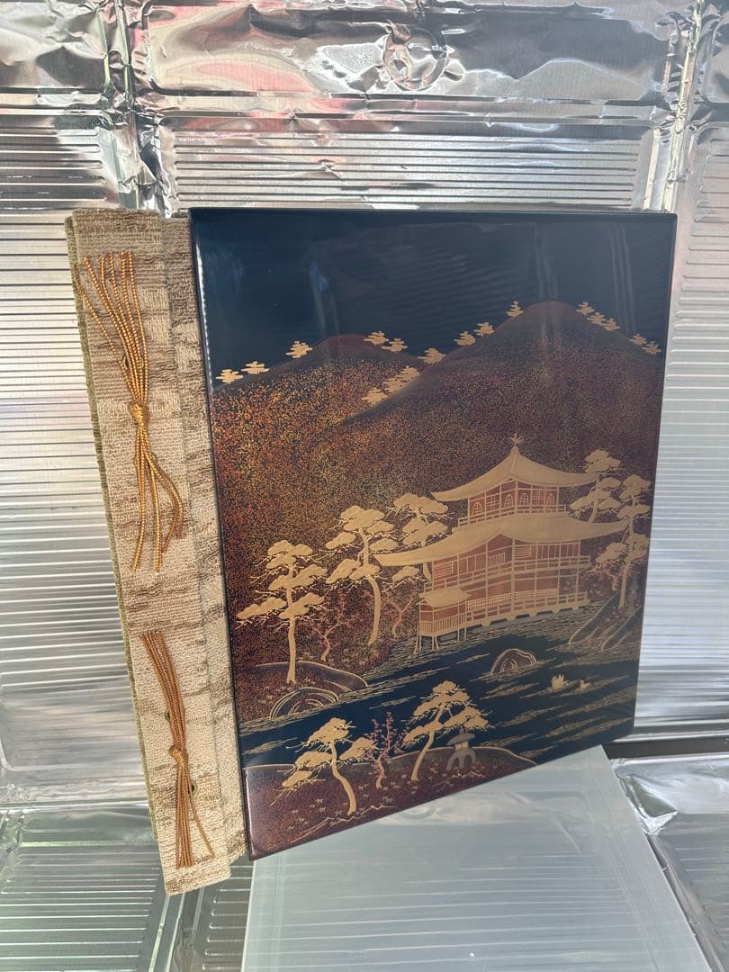 平安象彦京漆器【未使用】蒔絵 写真帳〈特典有り〉京都 工芸品