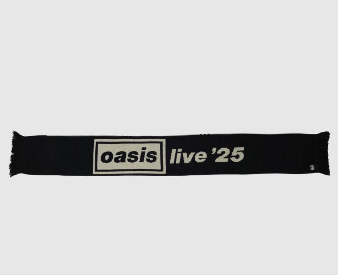 oasis live '25 マフラー、フットボールスカーフ