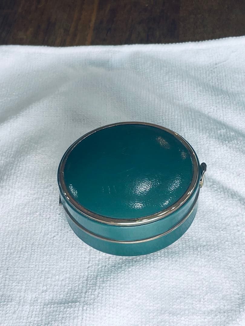 フランス'50 JAZ 本革製 真鍮 目覚時計 220gズッシリ 正確稼働整備品