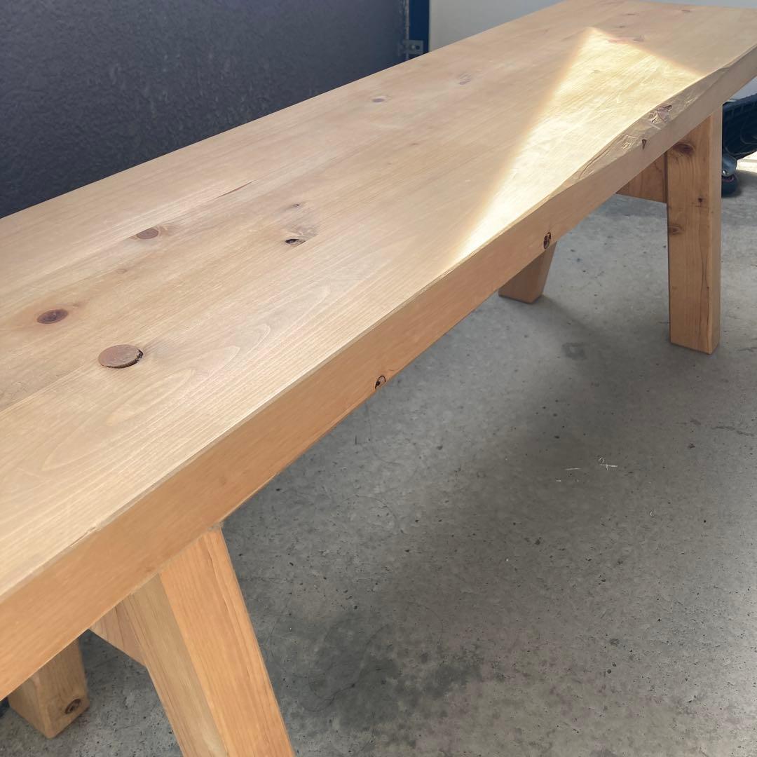 ヒノキ　ベンチ