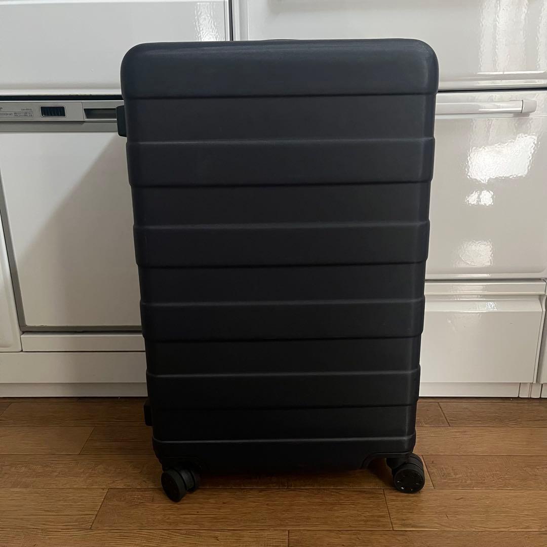 無印良品 キャリーケース スーツケース 62L ネイビー