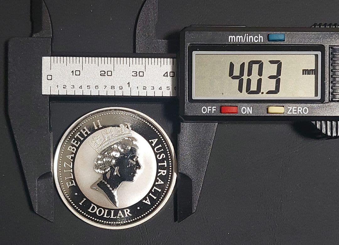 1994年 オーストラリア 1ドル銀貨 クッカバラ