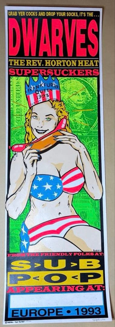 KOZIK DWARVES シルクスクリーンポスター