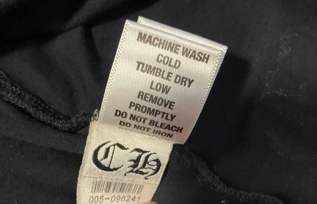 CHROME HEARTS ブラックTシャツ　SMALL