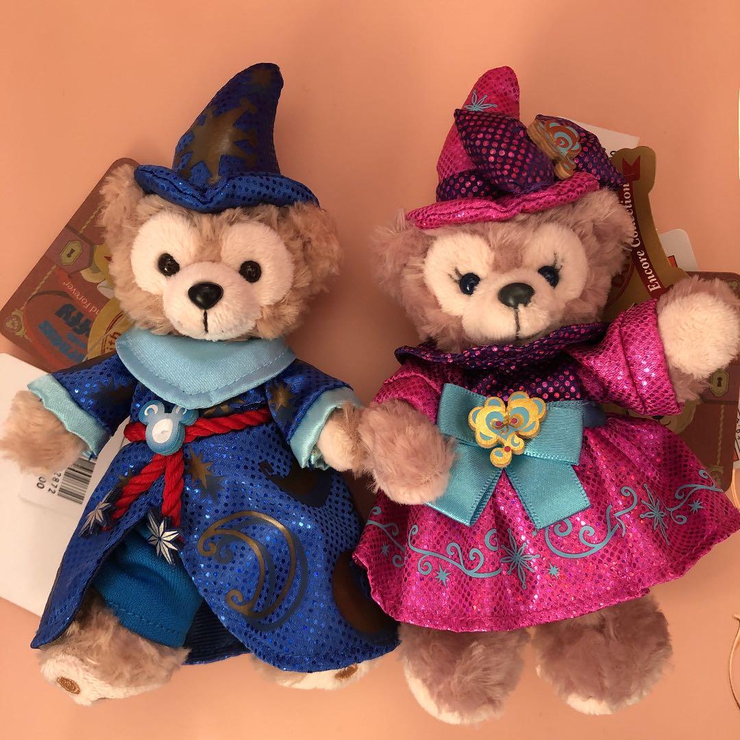 ダッフィー シェリーメイ ぬいぐるみバッジ