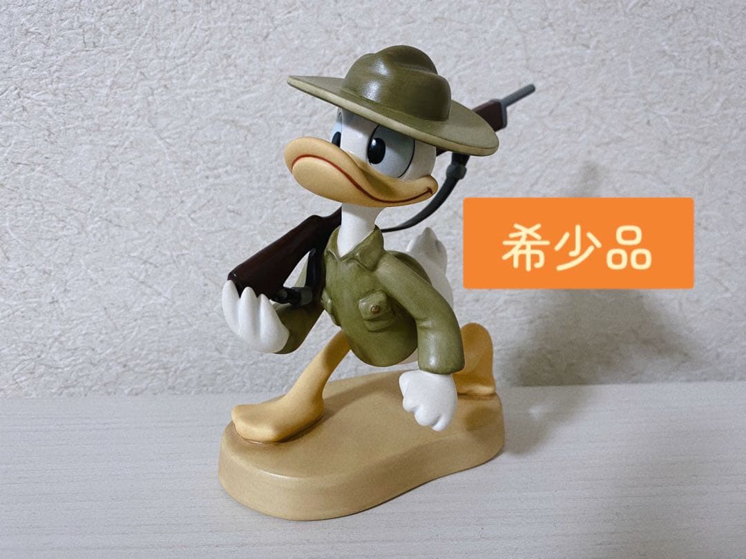 ドナルドダック　WDCC フィギュア　希少　ドナルドの入隊