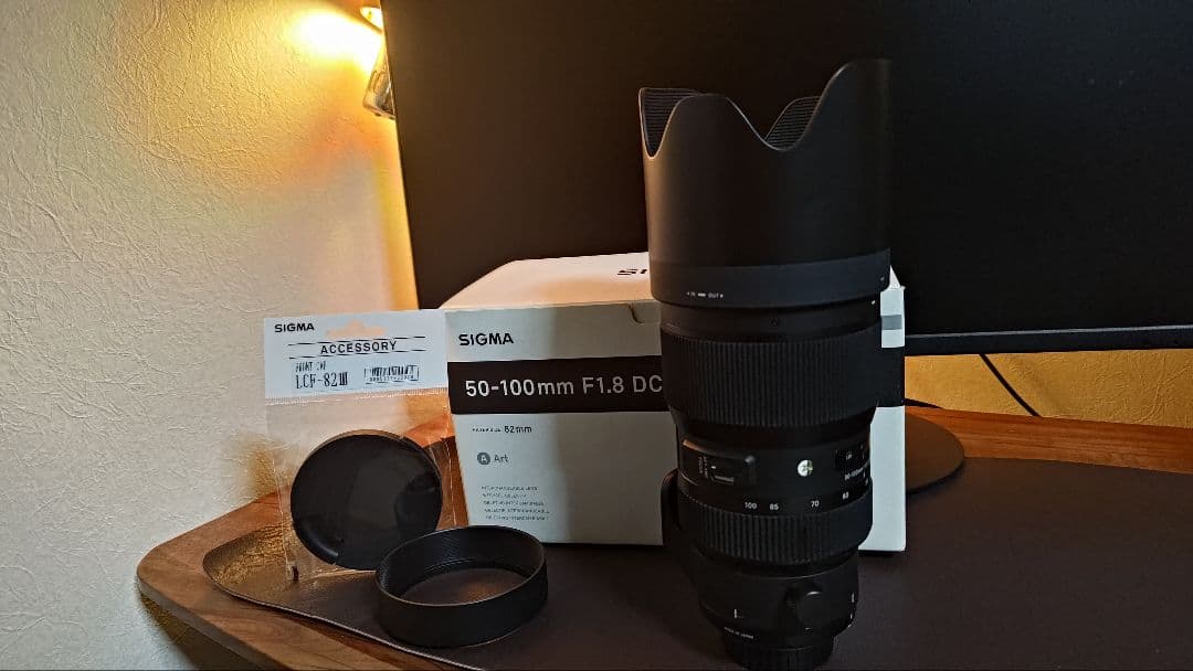 美品付属品多数　SIGMA 50-100mm F1.8 DC Art ニコンF