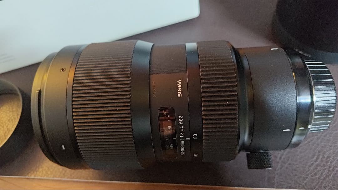 美品付属品多数　SIGMA 50-100mm F1.8 DC Art ニコンF