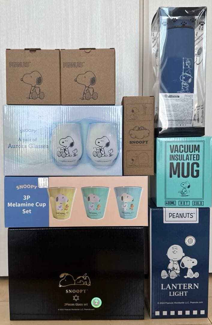 スヌーピー　大量まとめ売り　ブランケット、コスメボックス、保冷ボックス他　36点