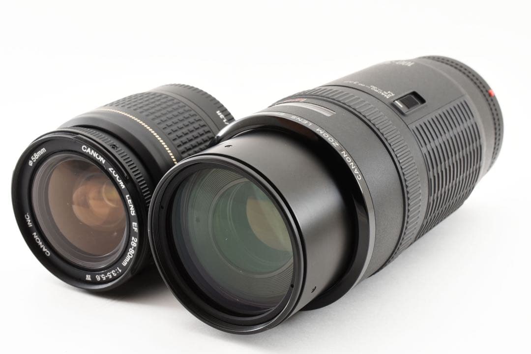 保証/Wi-Fi/動画/canon kiss x10標準&望遠ダブルレンズセット