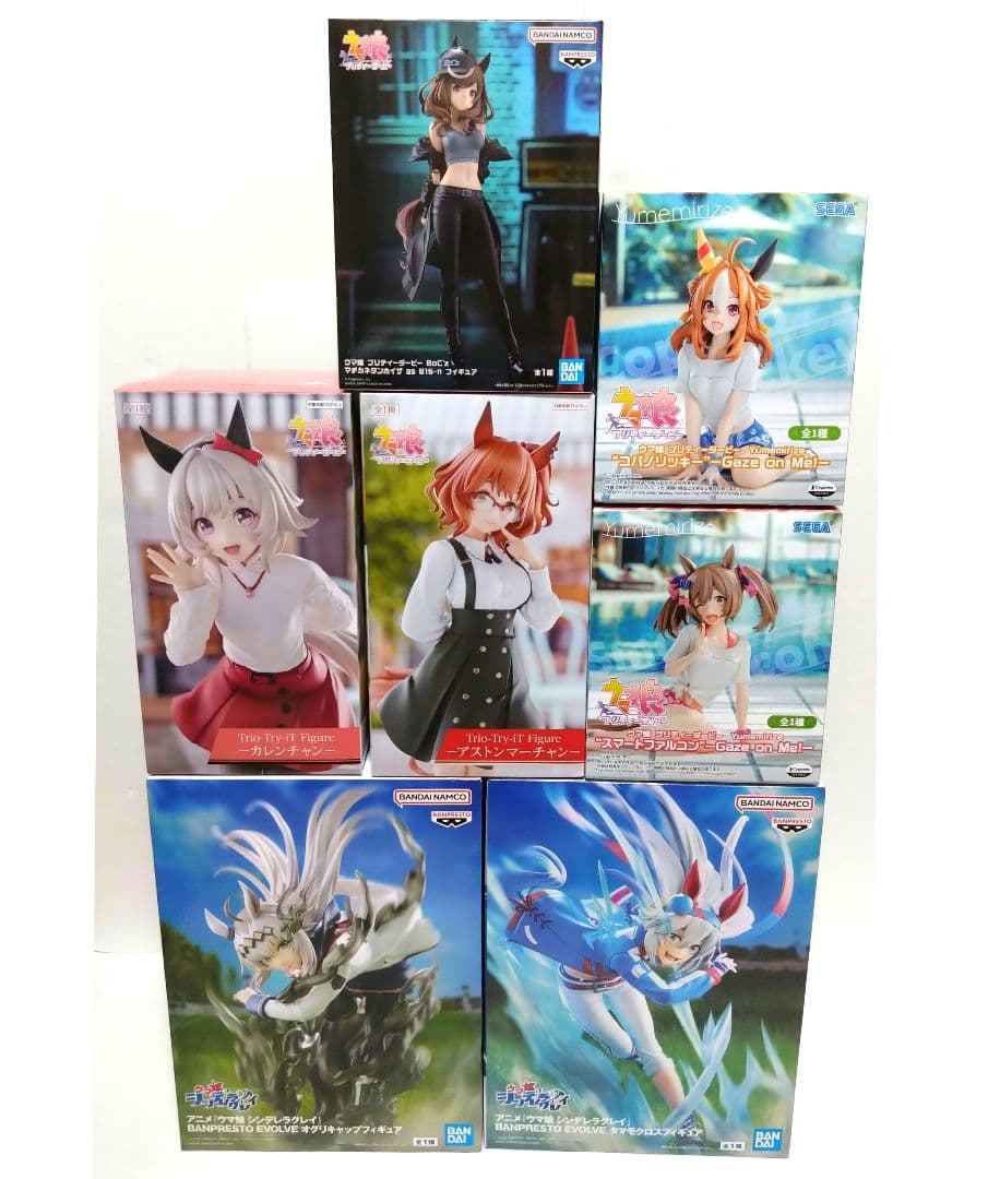 【ウマ娘】フィギュアまとめアストンマーチャン／カレンチャン／シンデレラグレイ／他