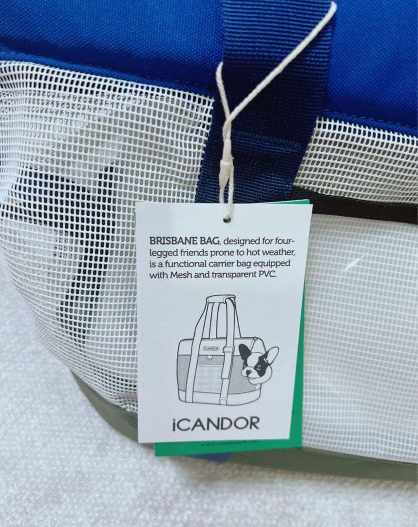 新品【iCANDOR】 BRISBANE BAG BAG 犬用キャリーケース