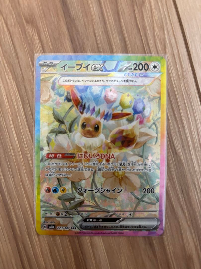 テラスタルフェス ブイズ sar ブラッキー ニンフィア リーフィア ブースター