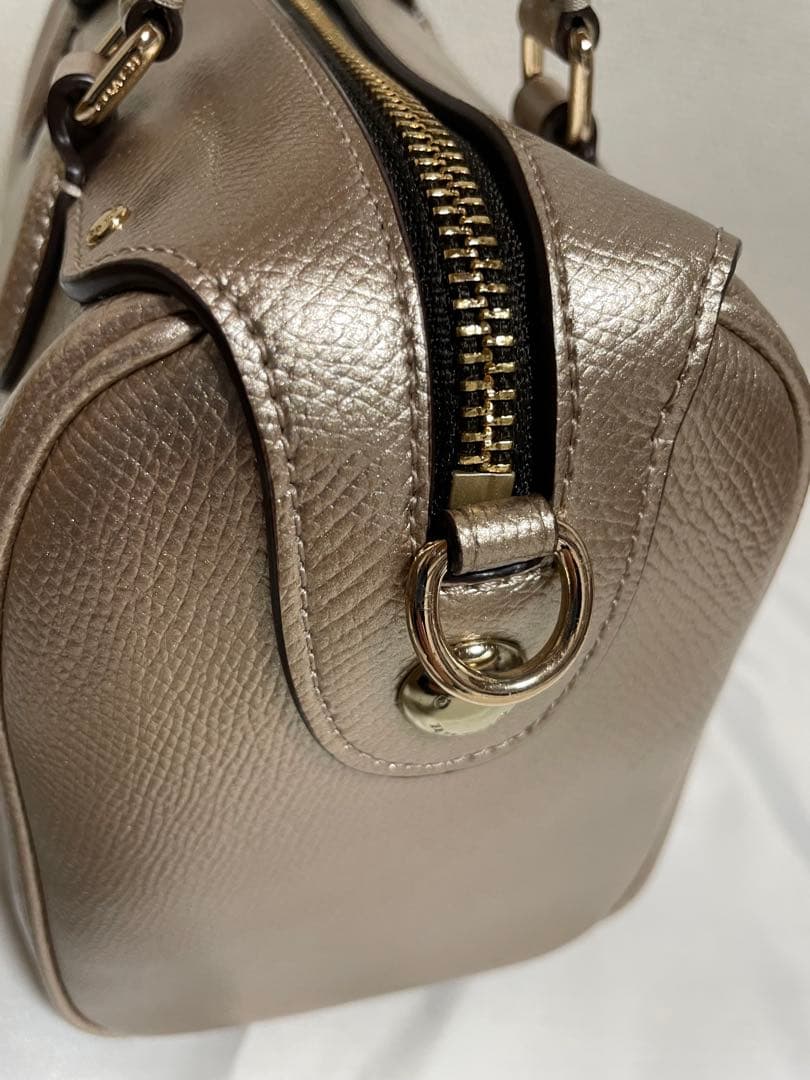 a*o様 ❤️COACH❤️ ゴールド ハンドバッグショルダーバッグ 2way