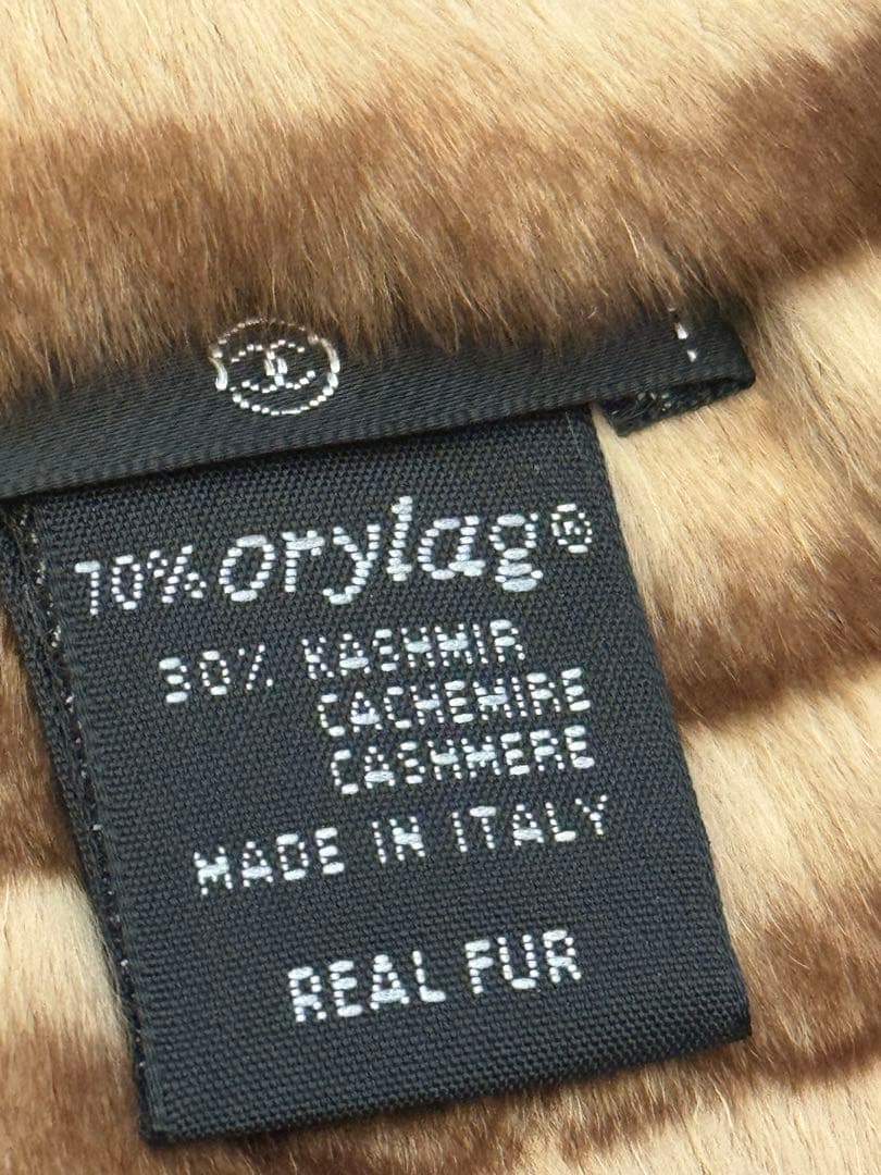 りか！CHANEL オリラグマフラー