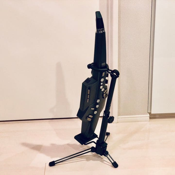 【スタンド・ストラップ付】エアロフォン ae-10 グラファイトブラック