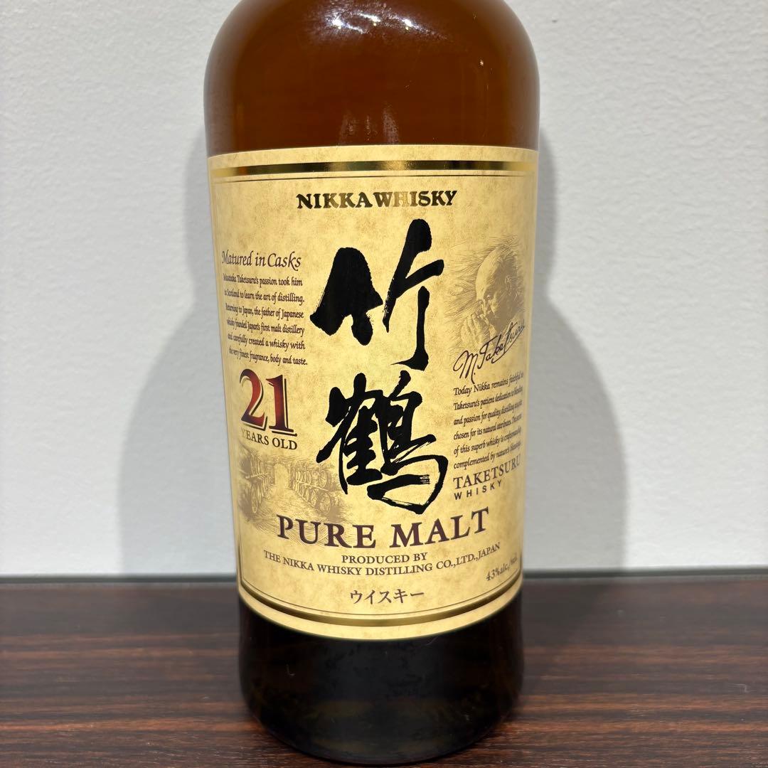 NIKKA TAKETSURU 21 YEARS OLD 竹鶴21年