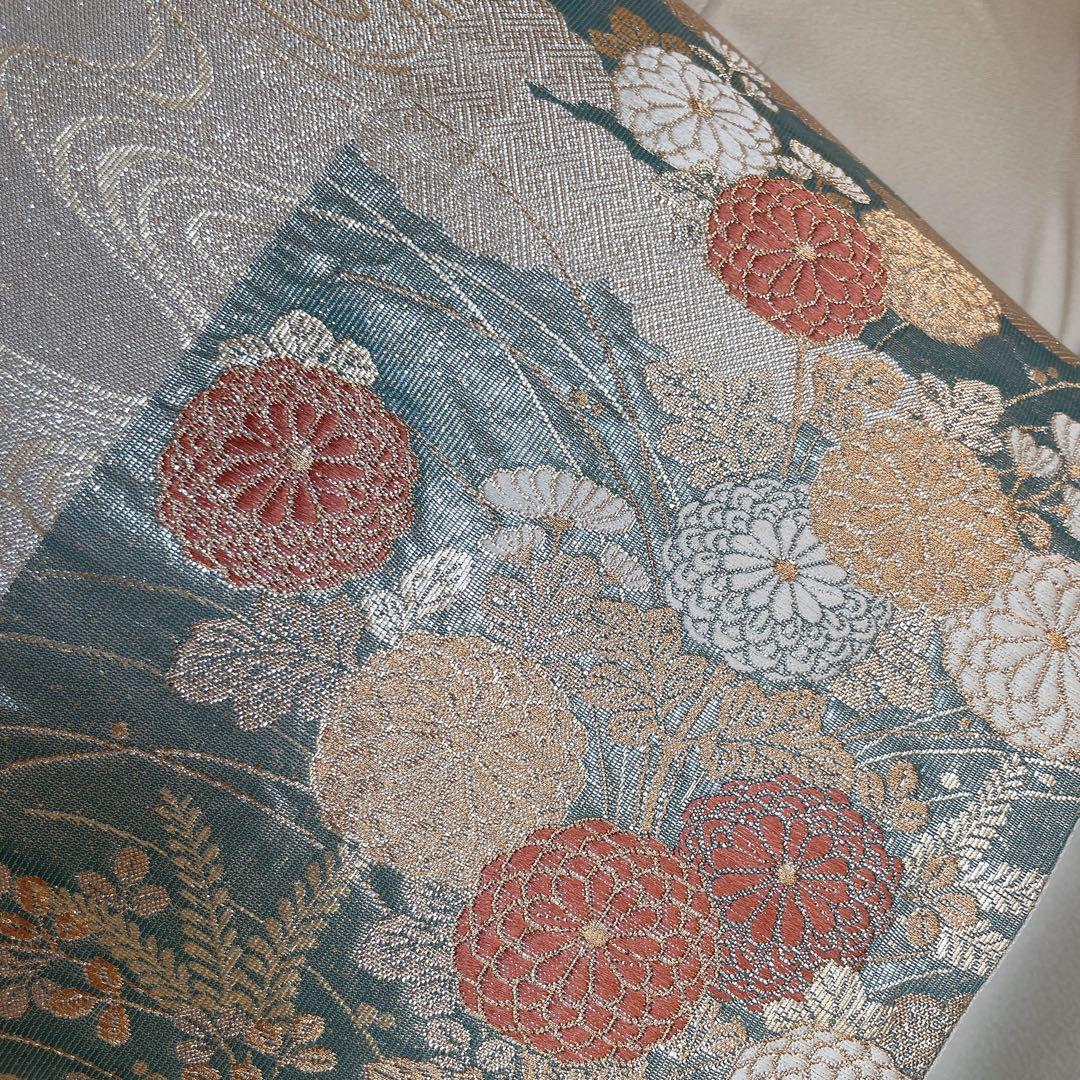 訪問着　フルセット　友禅　菊と梅　儚さ　入学式　卒業式　着物　H6