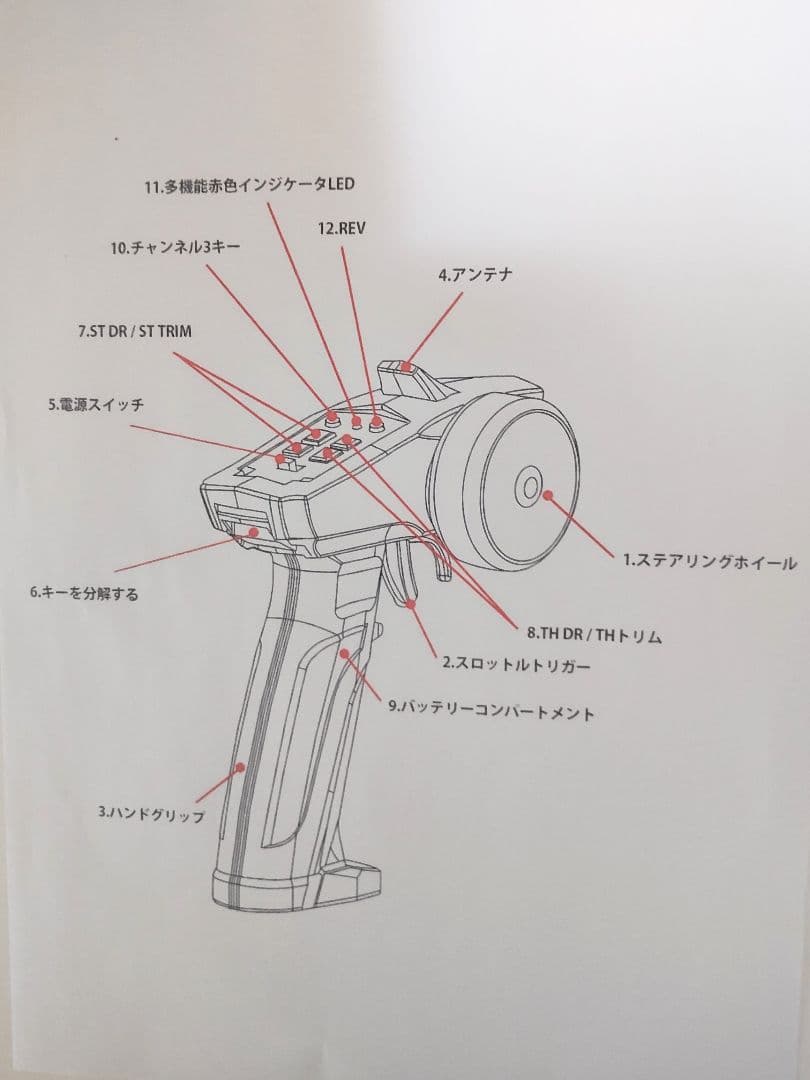 タミヤアクロショット　DT- 03　プロポ、アンプ付