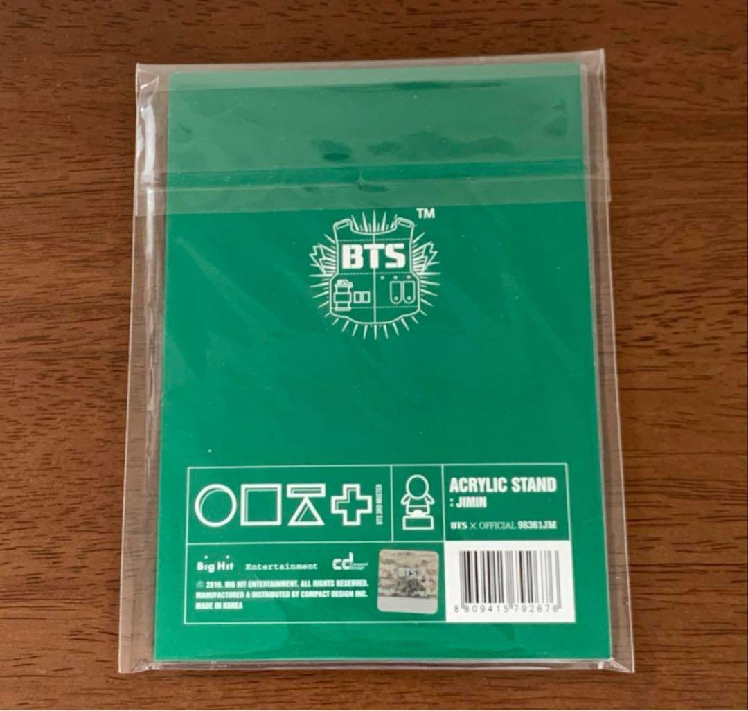 BTS 公式　アクリルスタンド　ジミン JIMIN 6点