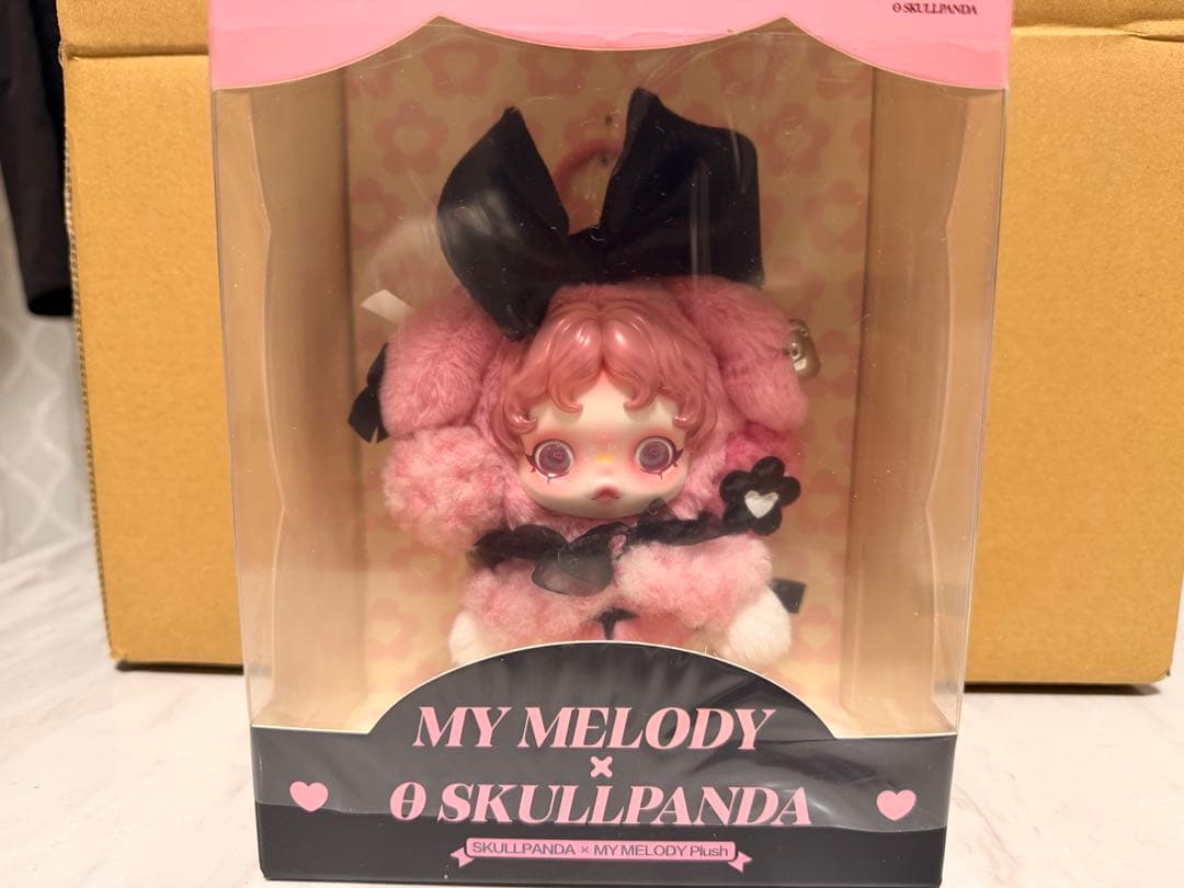 My Melody × O Skullpanda ぬいぐるみ2個
