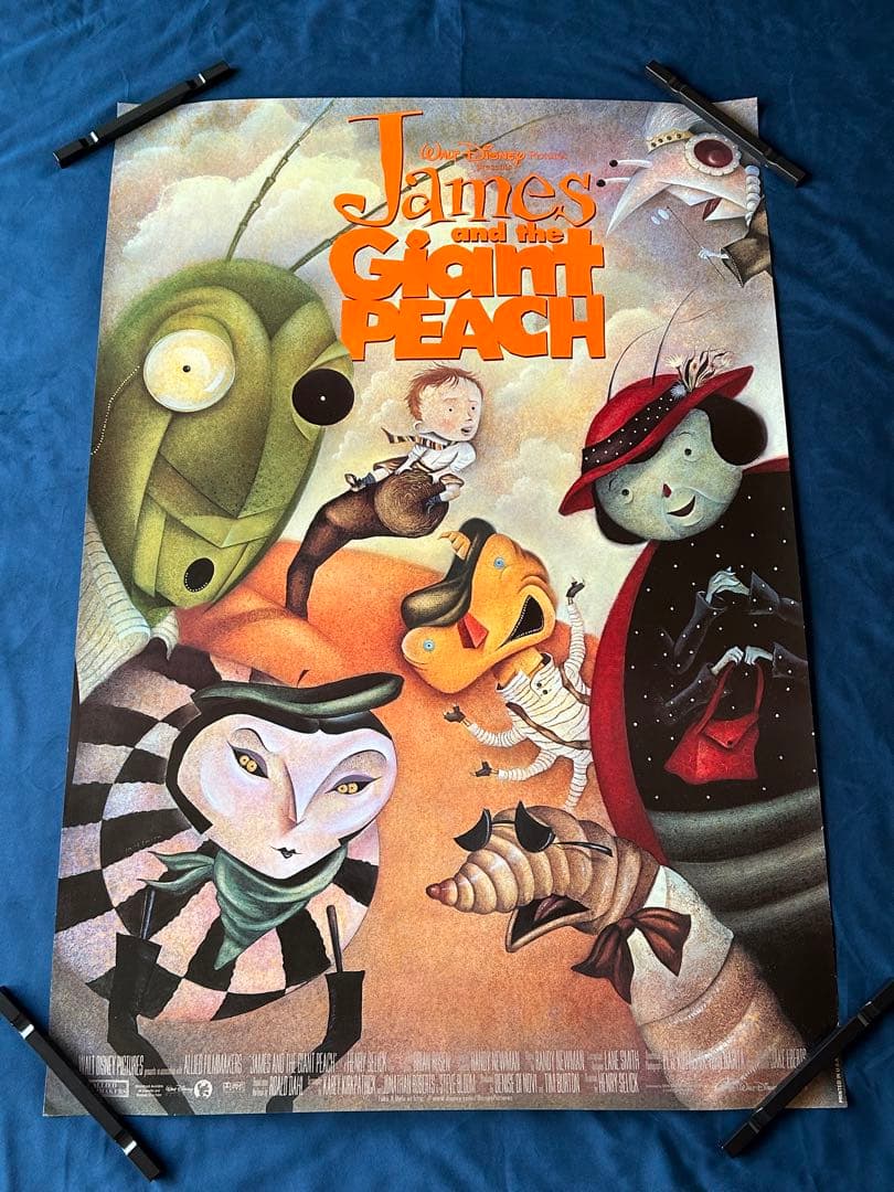 ジャイアント・ピーチ　USオリジナル映画ポスター