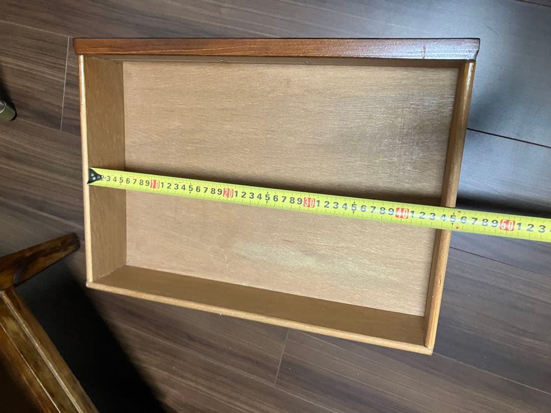 アンティーク木製サイドテーブル