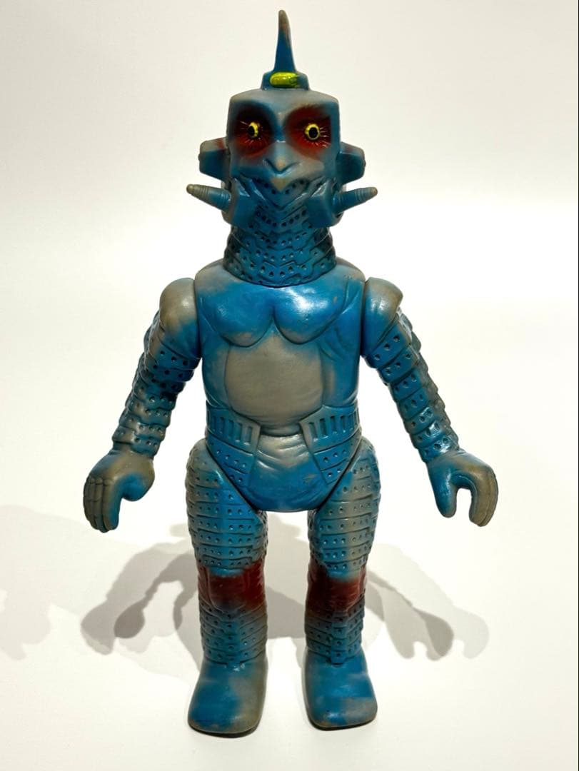 【当時物】　ブルマァク ウインダム 灰成型/青　記名あり