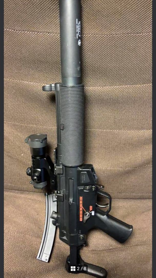 東京マルイ　MP5 SD6 スタンダード電動ガンカスタム　中古